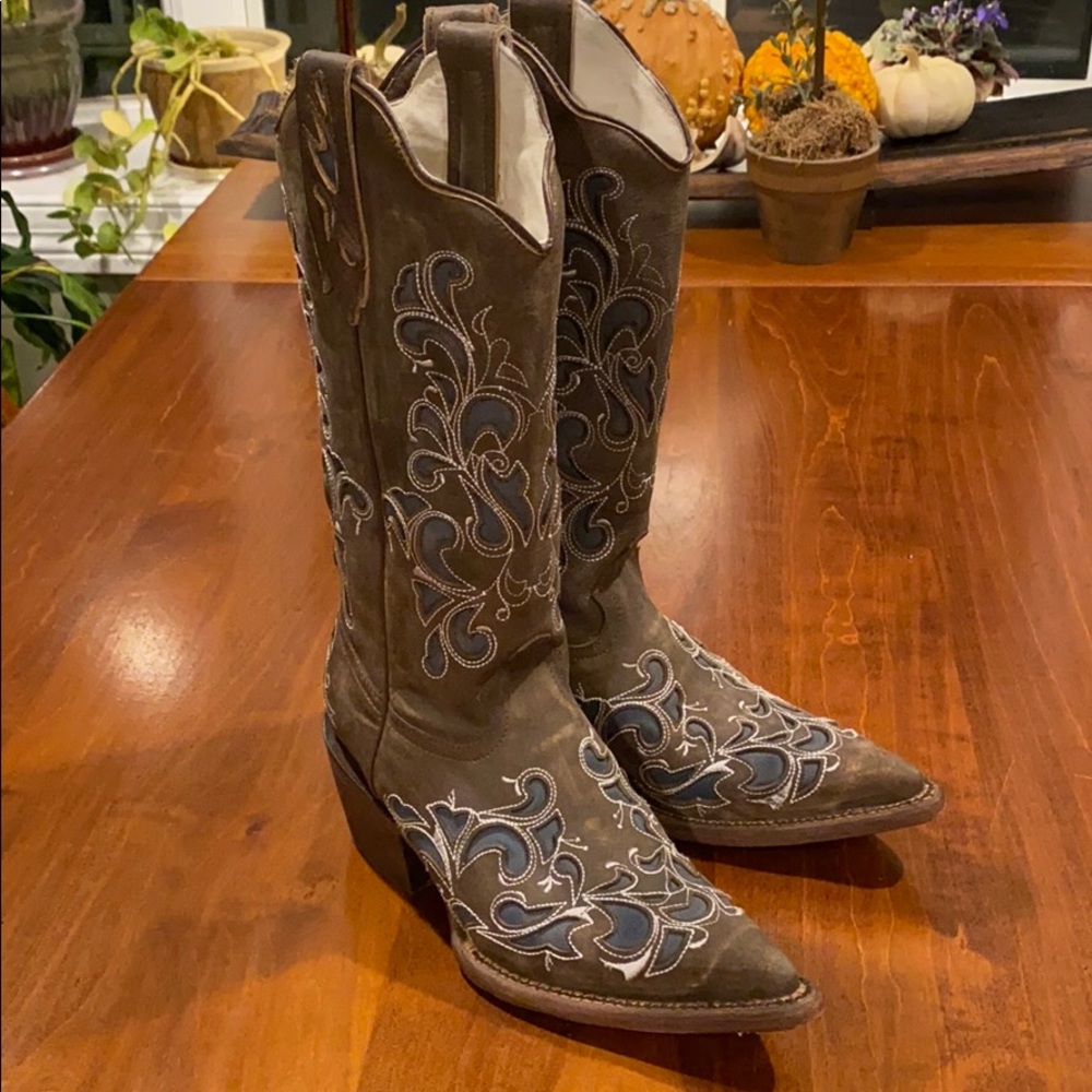 Women’s Leather Western boots